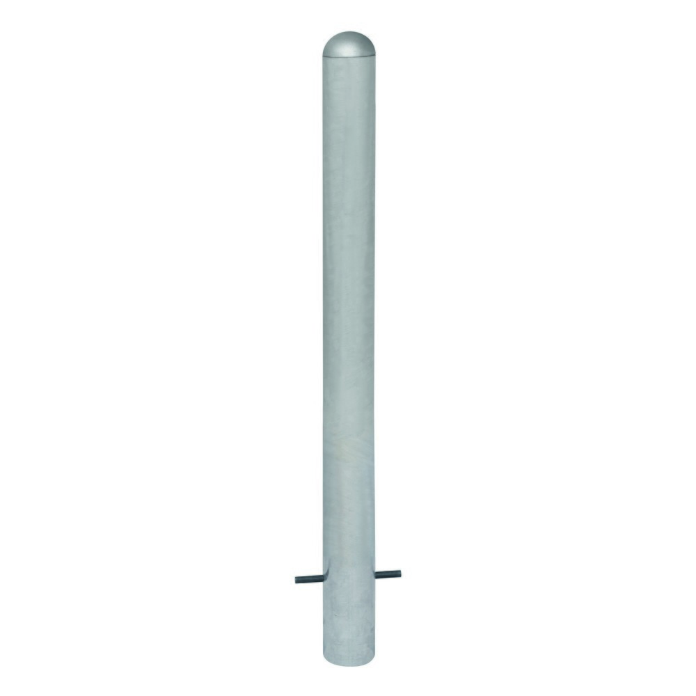 Zdjęcie produktu nr 1: Słupek ochronny do stacji ładujących I, Ø 108 mm, wysokość 1200 mm, do osadzania w betonie, stal, bez pierścieni odblaskowych