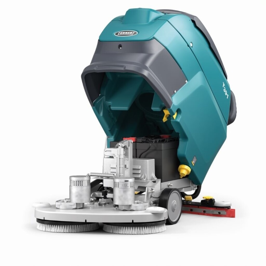Automat szorująco-zbierający Tennant® T391 BT 70, akumulator, szczotka 350 mm Zdjęcie produktu nr 3: Automat szorująco-zbierający Tennant® T391 BT 70, akumulator, szczotka 350 mm