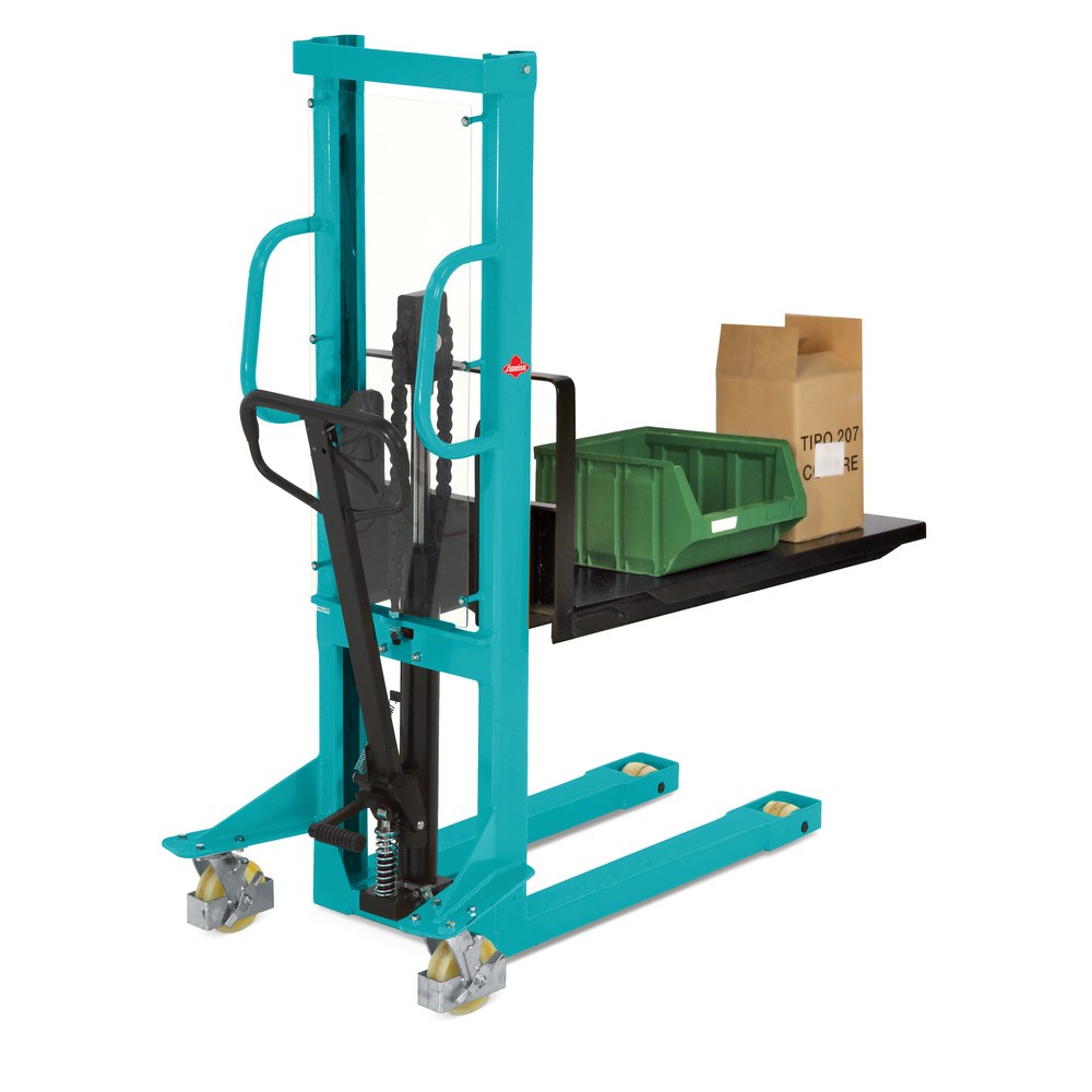 Zdjęcie produktu nr 2: Hydrauliczny wózek widłowy Ameise® PSM 1.0 z masztem pojedynczym, wysokość podnoszenia 1600 mm, udźwig 1000 kg