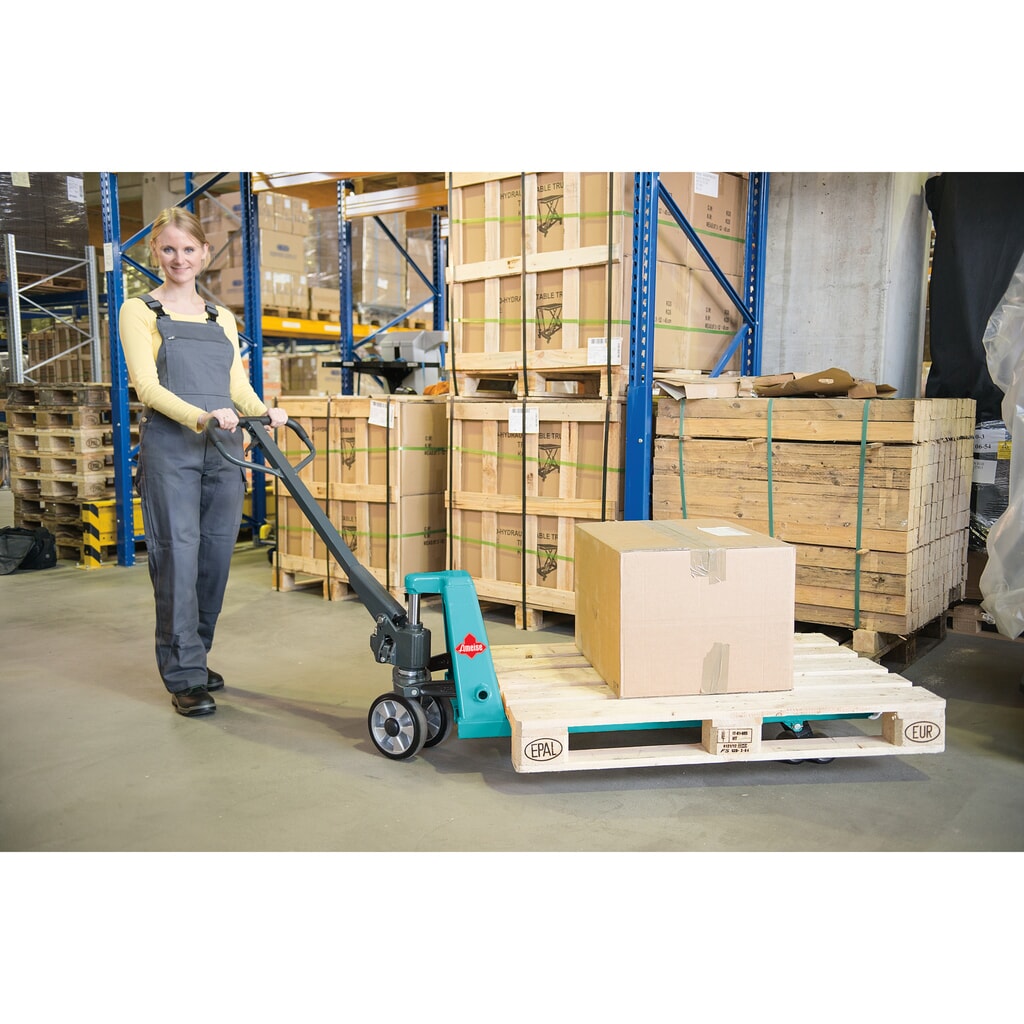 Ręczny wózek paletowy Ameise® PTM 2.0 z funkcją szybkiego unoszenia, udźwig 2000 kg, długość wideł 1150 mm, pełna guma/poliuretan Zdjęcie produktu nr 11: Ręczny wózek paletowy Ameise® PTM 2.0 z funkcją szybkiego unoszenia, udźwig 2000 kg, długość wideł 1150 mm, pełna guma/poliuretan