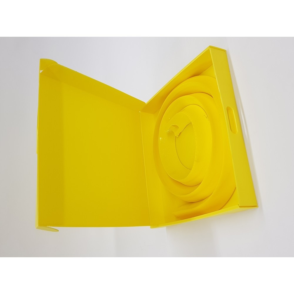 Obraz produktu: Bariera odcinająca, ochrona kanału do wielokrotnego użytku, dł. x szer. x wys. 3000 x 70 x 50 mm