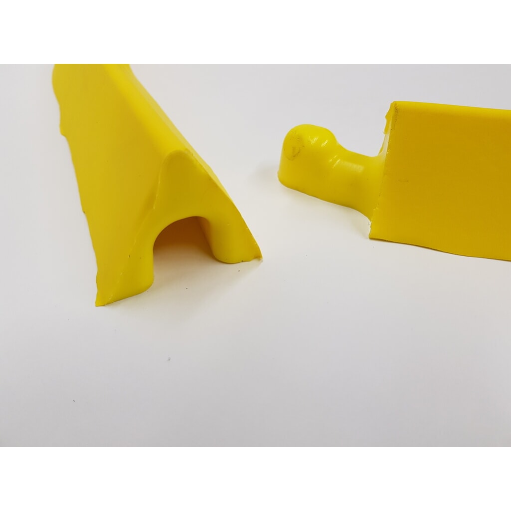 Zdjęcie produktu nr 2: Bariera odcinająca, ochrona kanału do wielokrotnego użytku, dł. x szer. x wys. 5000 x 70 x 50 mm
