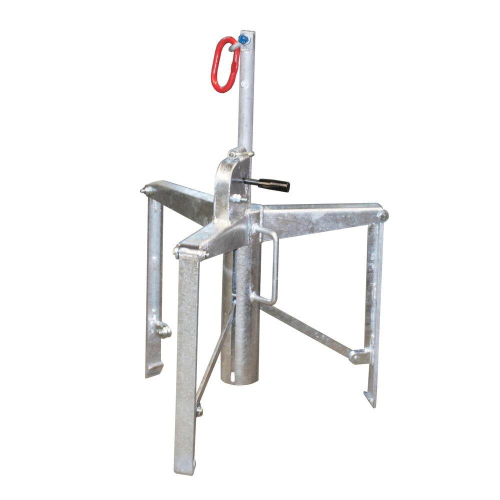 Zdjęcie produktu nr 2: Bauer® chwytak do beczek 3P, 3-punktowy system mocujący, udźwig 400 kg, cynkowany ogniowo