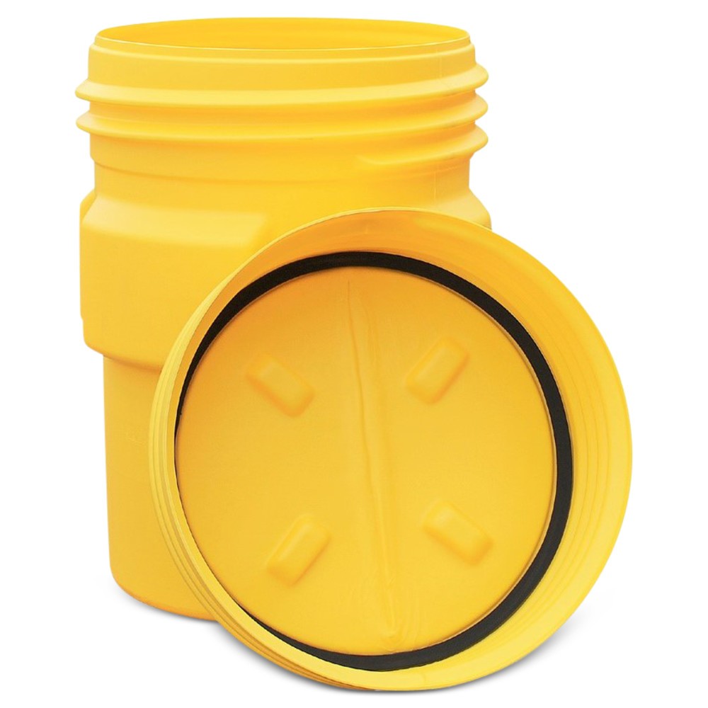 Zdjęcie produktu nr 2: Bezpieczna beczka z HDPE, dopuszczenie ONZ, z przykręcaną pokrywą, 361 l