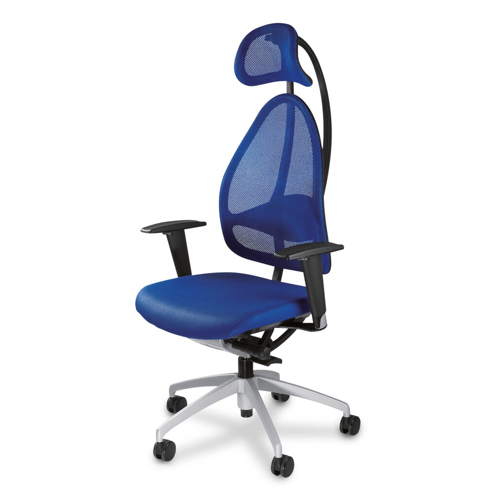 Krzesło biurowe obrotowe Topstar® Open Base 10, z zagłówkiem, ergonomiczne, czarne Zdjęcie produktu: Krzesło biurowe obrotowe Topstar® Open Base 10, z zagłówkiem, ergonomiczne, czarne