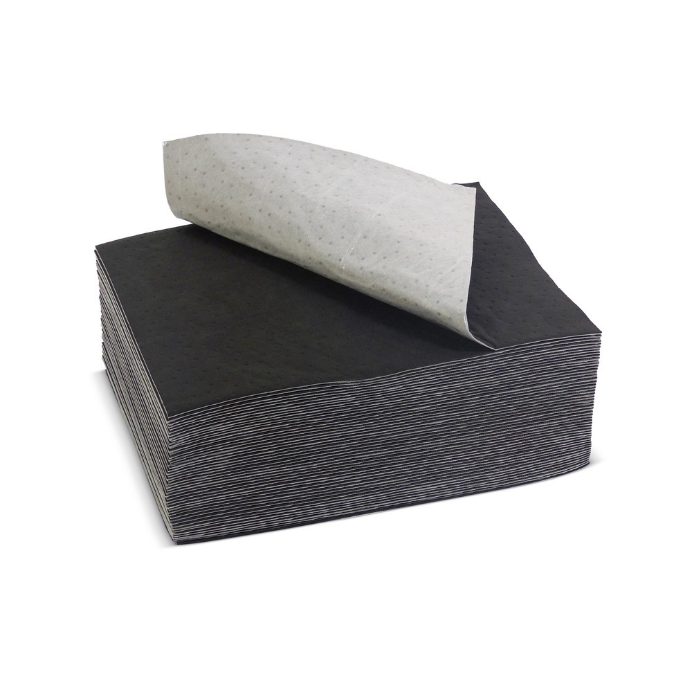 Zdjęcie produktu nr 1: Chłonna mata SMF Heavyweight, 50 ściereczek, 3 warstwy, dł. x szer. 400 x 500 mm, Universal, kolor szary