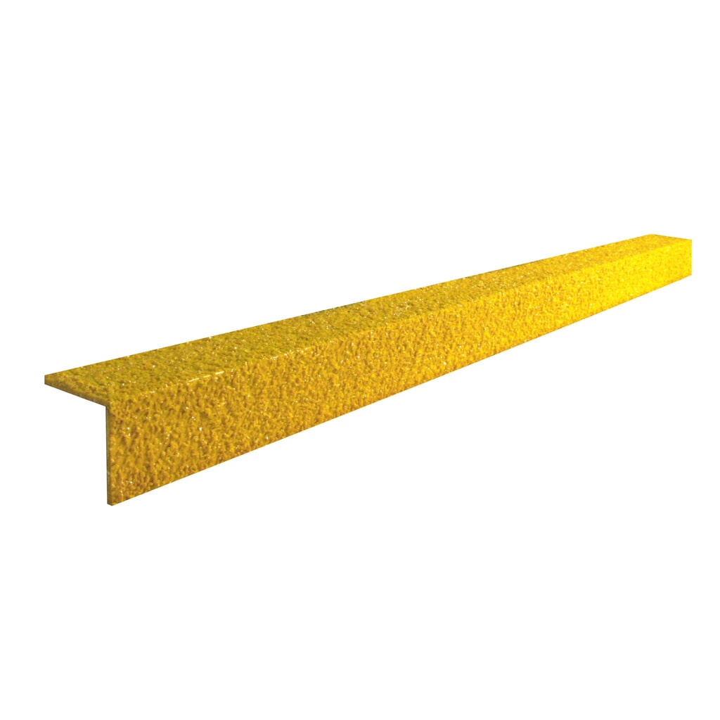 COBA Antypoślizgowy profil schodowy COBAGRiP® Stair Nosing, wys. x szer. x gł. 5,5 x 1000 x 55 mm, kolor żółty Zdjęcie produktu: COBA Antypoślizgowy profil schodowy COBAGRiP® Stair Nosing, wys. x szer. x gł. 5,5 x 1000 x 55 mm, kolor żółty