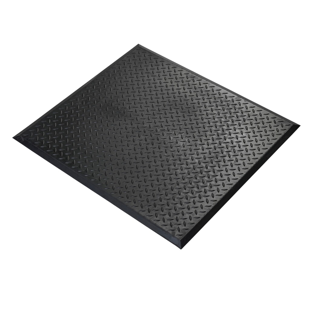 COBA Mata do miejsca pracy Comfort-Lok, szer. x gł. 700 x 800 mm, kolor czarny Zdjęcie produktu: COBA Mata do miejsca pracy Comfort-Lok, szer. x gł. 700 x 800 mm, kolor czarny