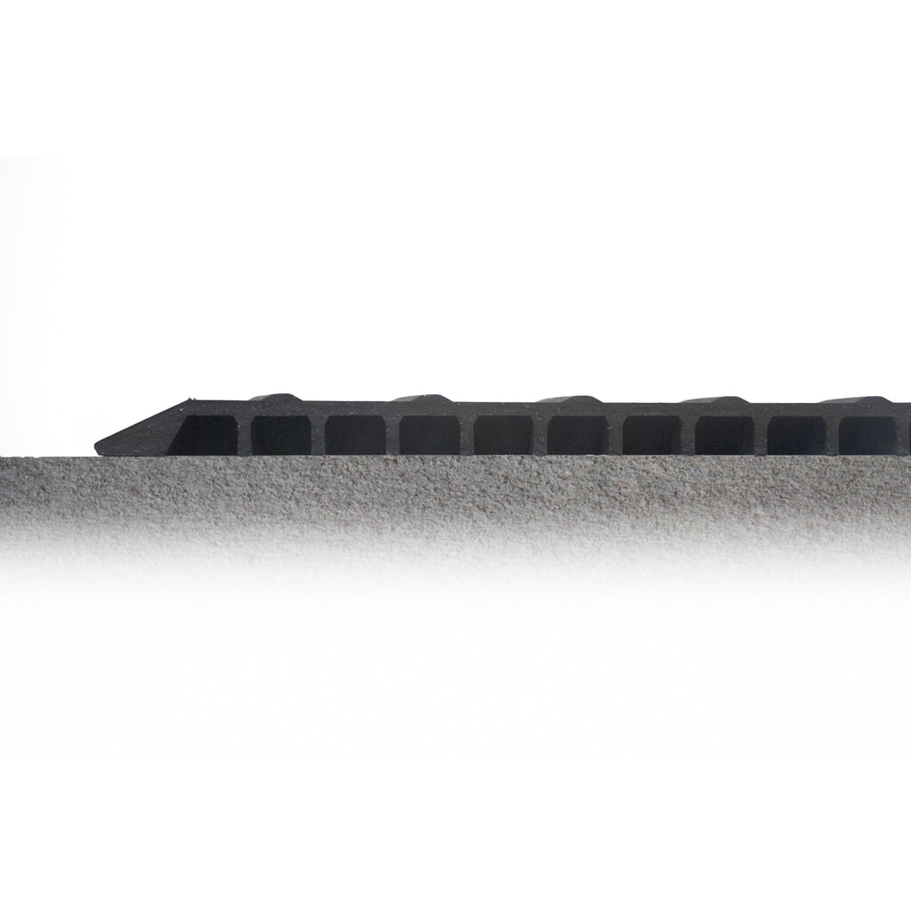 COBA Mata do miejsca pracy Comfort-Lok, element końcowy, szer. x gł. 700 x 800 mm, kolor czarny Zdjęcie produktu nr 3: COBA Mata do miejsca pracy Comfort-Lok, element końcowy, szer. x gł. 700 x 800 mm, kolor czarny
