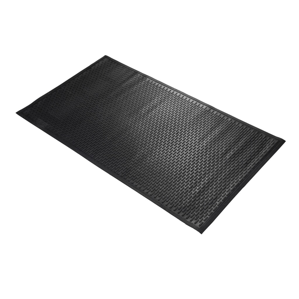 COBA Mata podłogowa COBAscrape, szer. x gł. 850 x 750 mm, kolor czarny Zdjęcie produktu: COBA Mata podłogowa COBAscrape, szer. x gł. 850 x 750 mm, kolor czarny