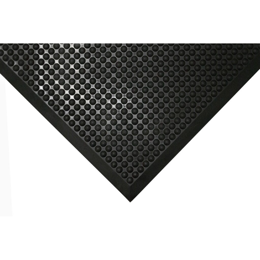 COBA Mata przeciwzmęczeniowa COBAelite® Bubble, szer. x gł. 600 x 900 mm, kolor czarny Zdjęcie produktu nr 1: COBA Mata przeciwzmęczeniowa COBAelite® Bubble, szer. x gł. 600 x 900 mm, kolor czarny