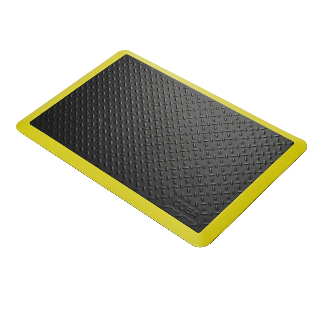 COBA Mata przeciwzmęczeniowa COBAelite® Diamond, szer. x gł. 600 x 900 mm, kolor czarny Zdjęcie produktu: COBA Mata przeciwzmęczeniowa COBAelite® Diamond, szer. x gł. 600 x 900 mm, kolor czarny
