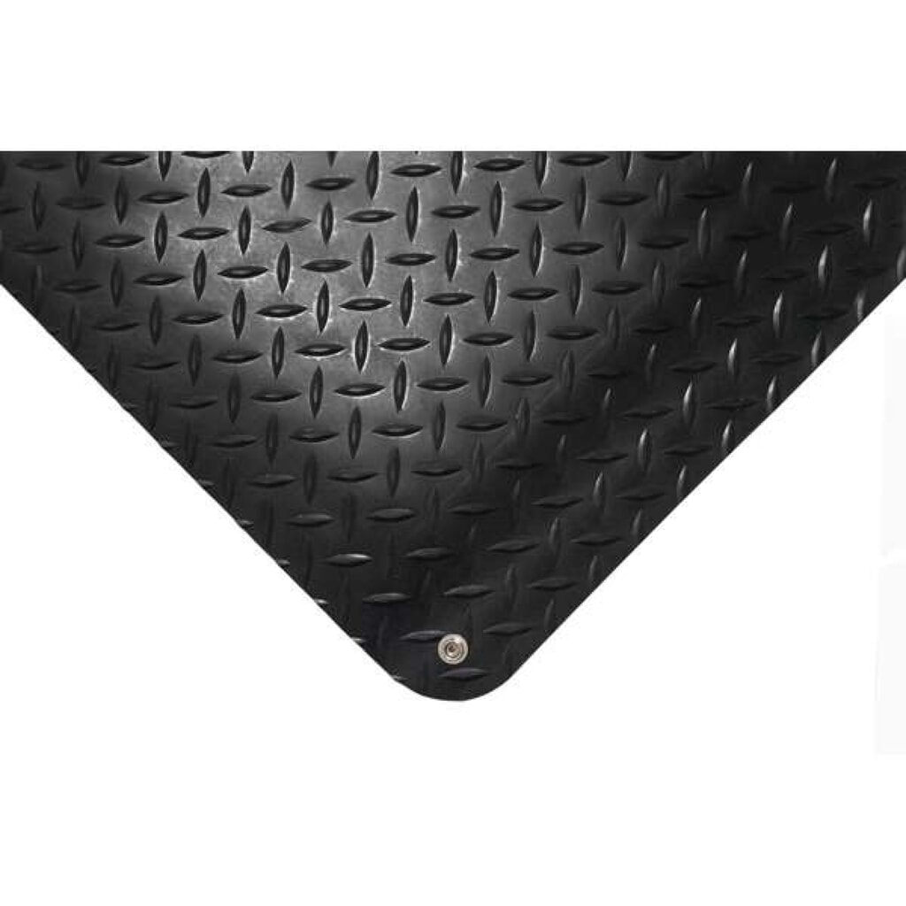 Zdjęcie produktu: COBA Mata przeciwzmęczeniowa Deckplate Anti-Static, szer. x gł. 600 x 900 mm, kolor czarny