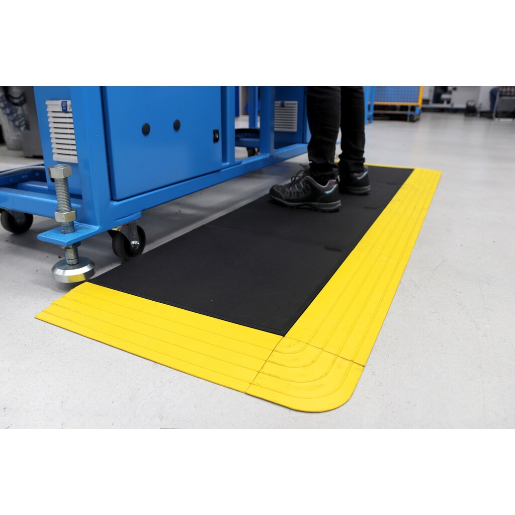 Zdjęcie produktu nr 3: COBA Mata przeciwzmęczeniowa Fatigue Lock Premium, zamknięta, szer. x gł. 500 x 500 mm, kolor czarny