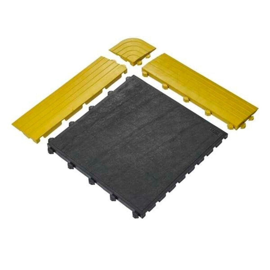 Zdjęcie produktu: COBA Mata przeciwzmęczeniowa Fatigue Lock Premium, krawędź, żeńska, kolor żółty