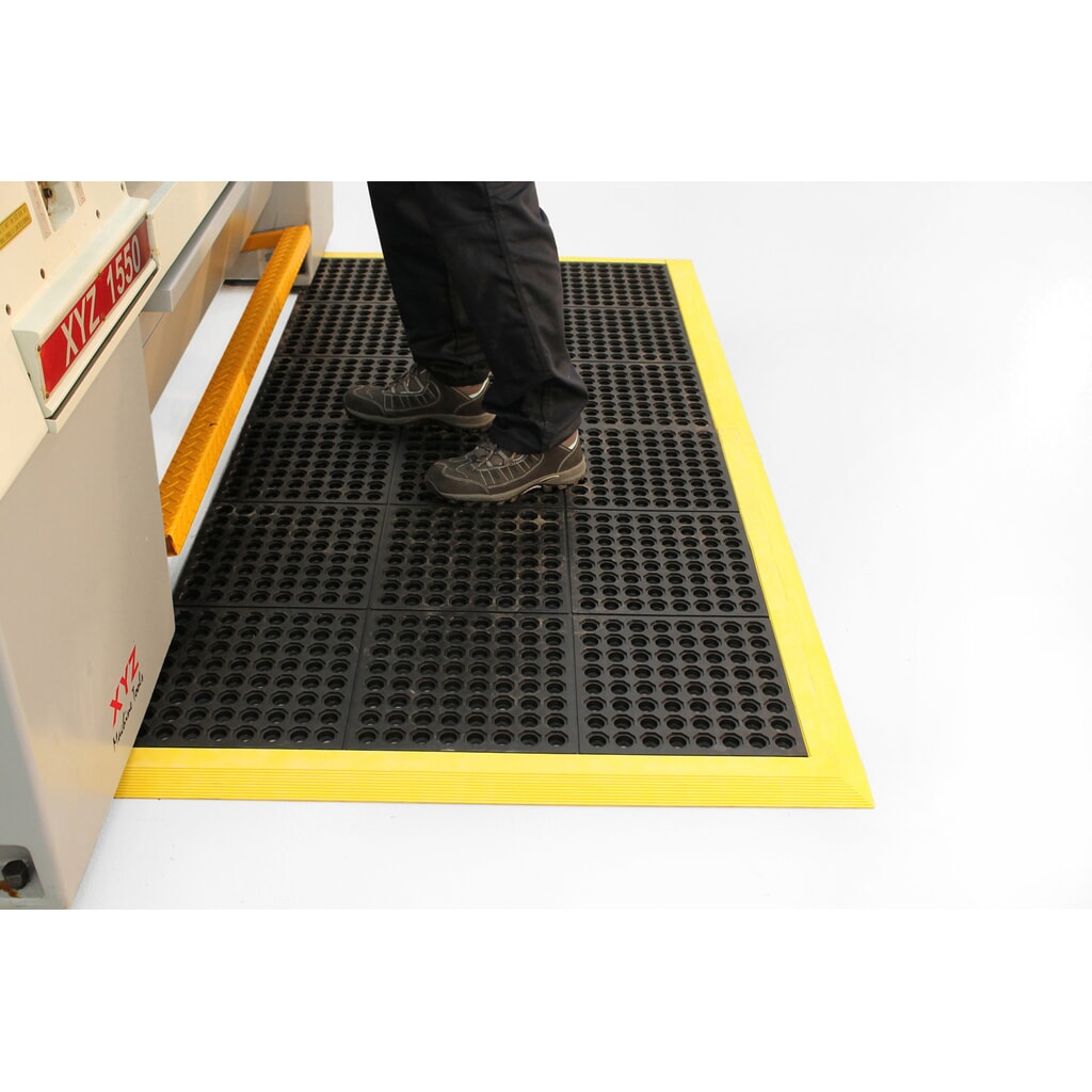 COBA Mata przeciwzmęczeniowa Fatigue Step Grit Top, nitryl, szer. x gł. 900 x 900 mm Zdjęcie produktu nr 4: COBA Mata przeciwzmęczeniowa Fatigue Step Grit Top, nitryl, szer. x gł. 900 x 900 mm