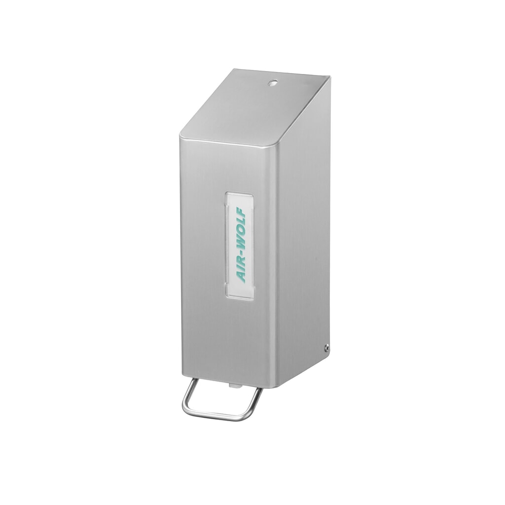 Dozownik mydła w piance Air-Wolf z serii Omega na 600 ml mydła w piance, szczotkowana stal szlachetna Zdjęcie produktu: Dozownik mydła w piance Air-Wolf z serii Omega na 600 ml mydła w piance, szczotkowana stal szlachetna