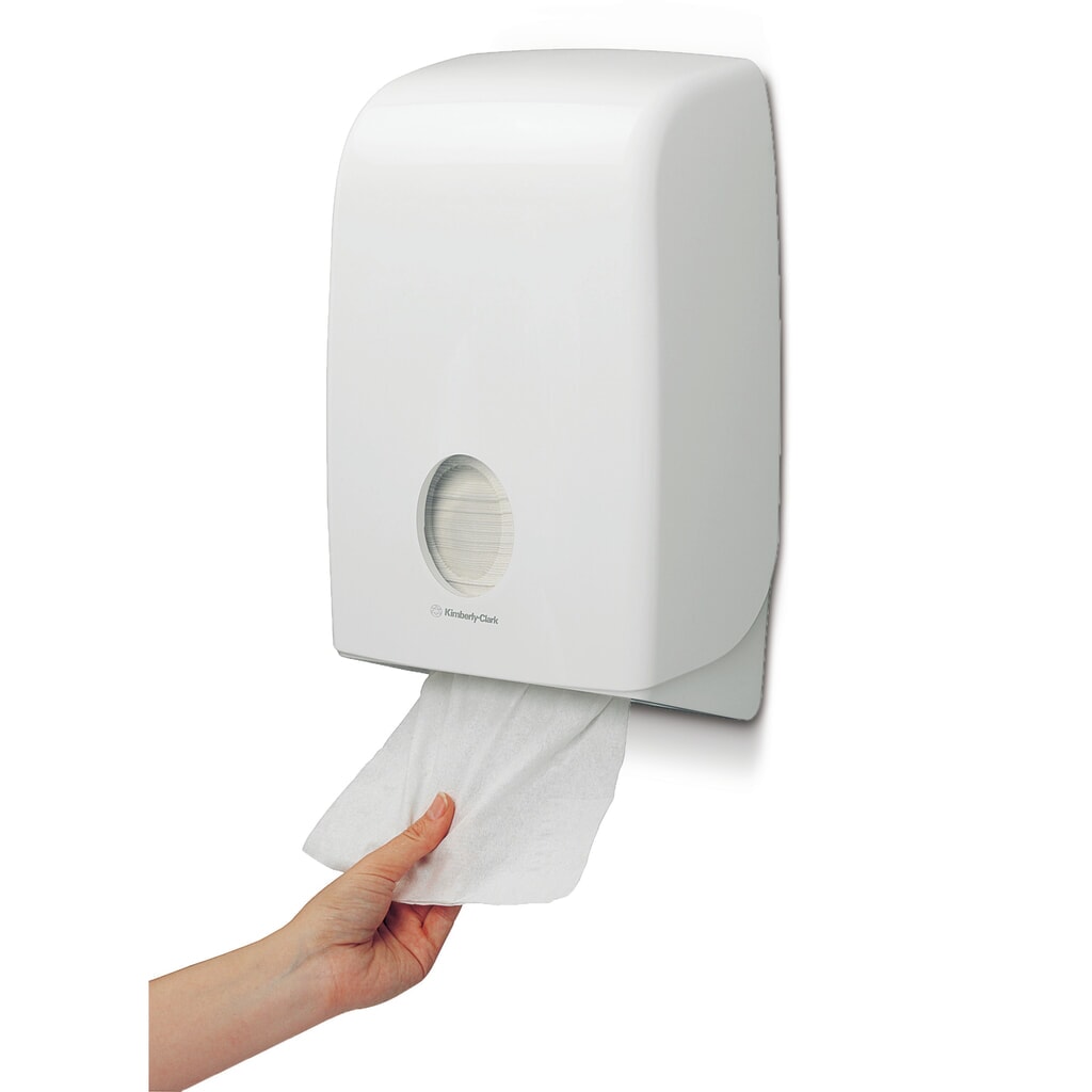 Kimberly-Clark® dozownik ręczników ręcznych, pojedyncze arkusze Zdjęcie produktu: Kimberly-Clark® dozownik ręczników ręcznych, pojedyncze arkusze