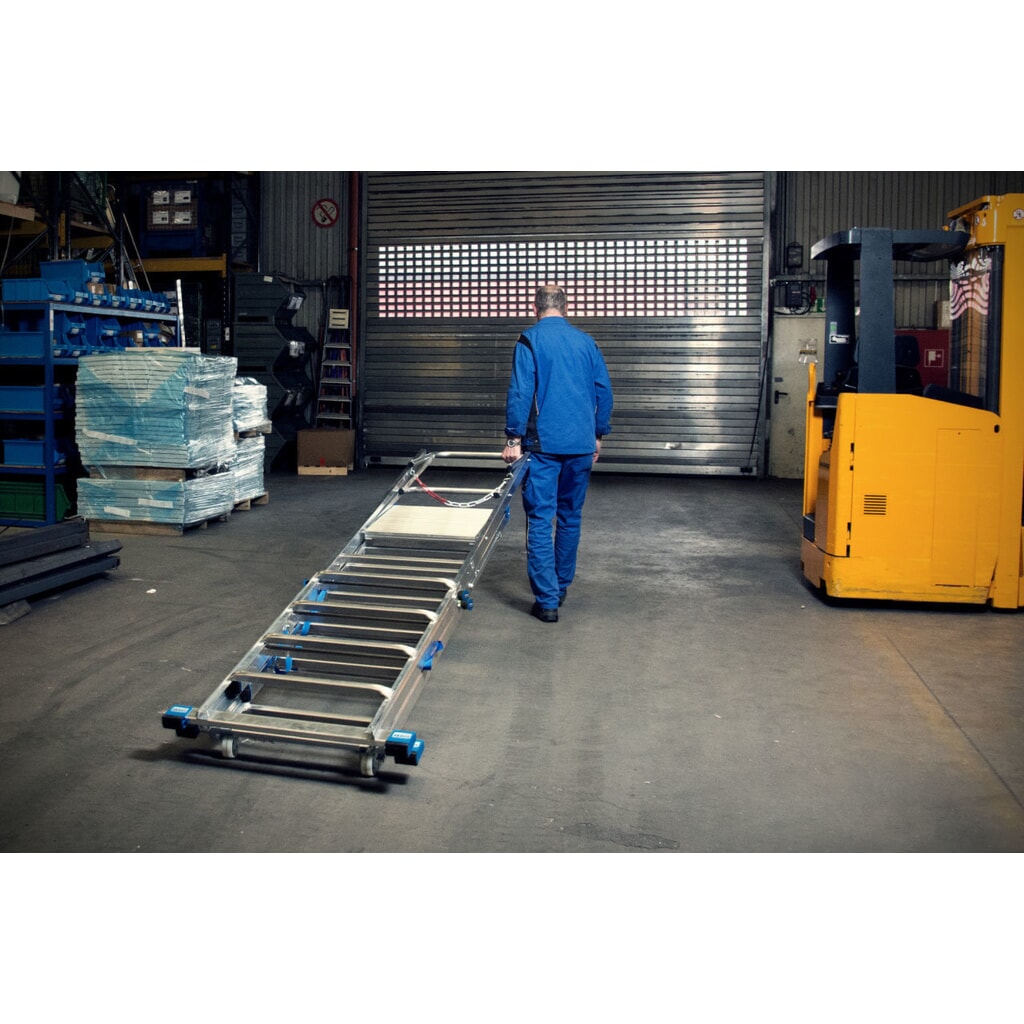 Drabina teleskopowa KRAUSE®, 6-8 szczebli Zdjęcie produktu nr 4: Drabina teleskopowa KRAUSE®, 6-8 szczebli