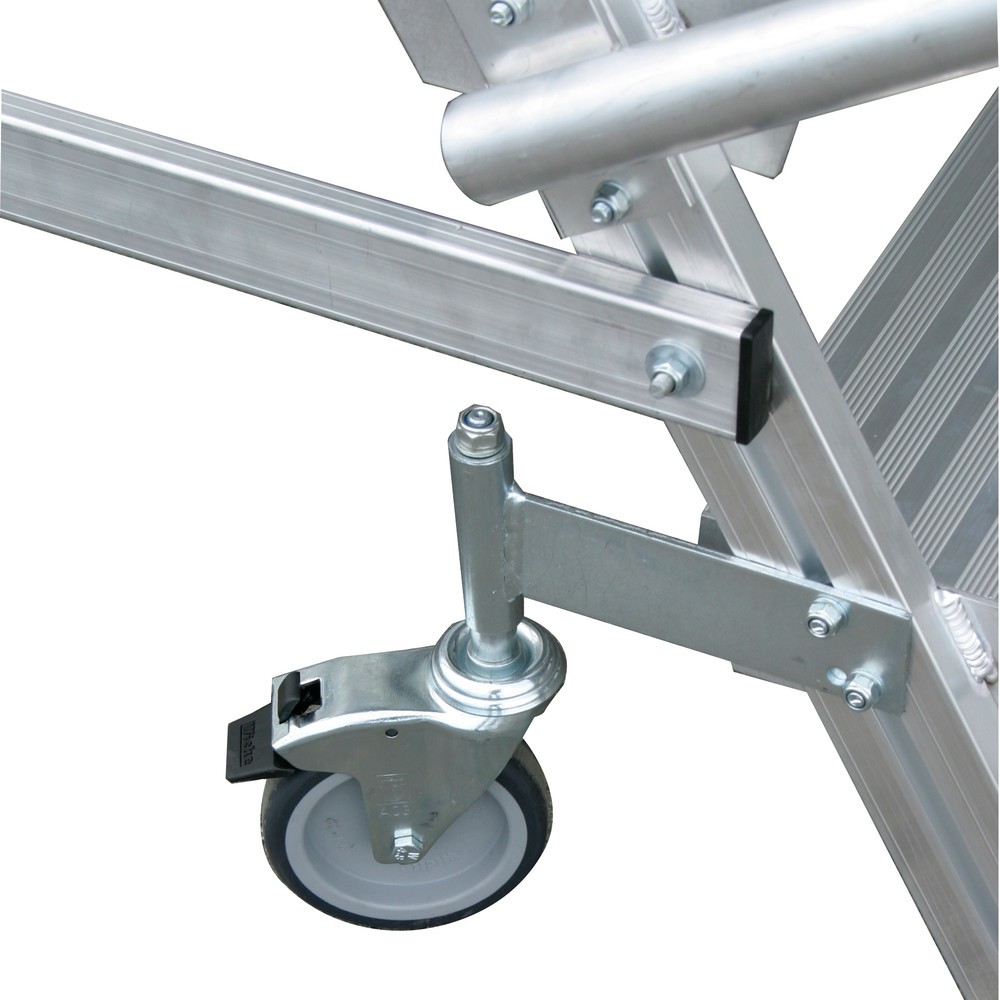 Zdjęcie produktu nr 3: Drabina z podestem KRAUSE®, przejezdna, wysokość 1,20 m