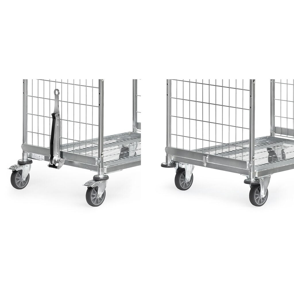 Dyszel + sprzęg do wózka do kompletacji fetra®, szerokość 510 mm Zdjęcie produktu nr 1: Dyszel + sprzęg do wózka do kompletacji fetra®, szerokość 510 mm