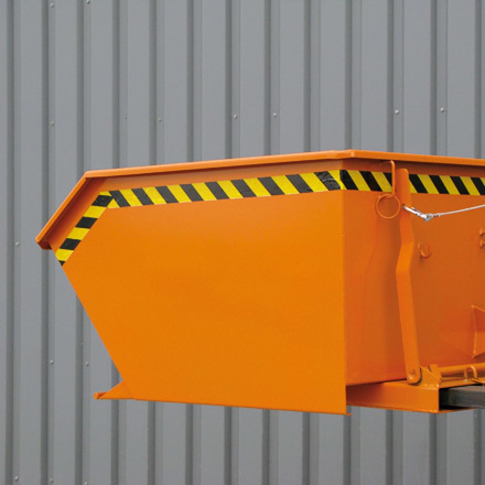 Zdjęcie produktu nr 3: kontener przechylający z automatycznym rozwijaniem, niska wysokość zabudowy, pojemność 0,5 m³, goryczka