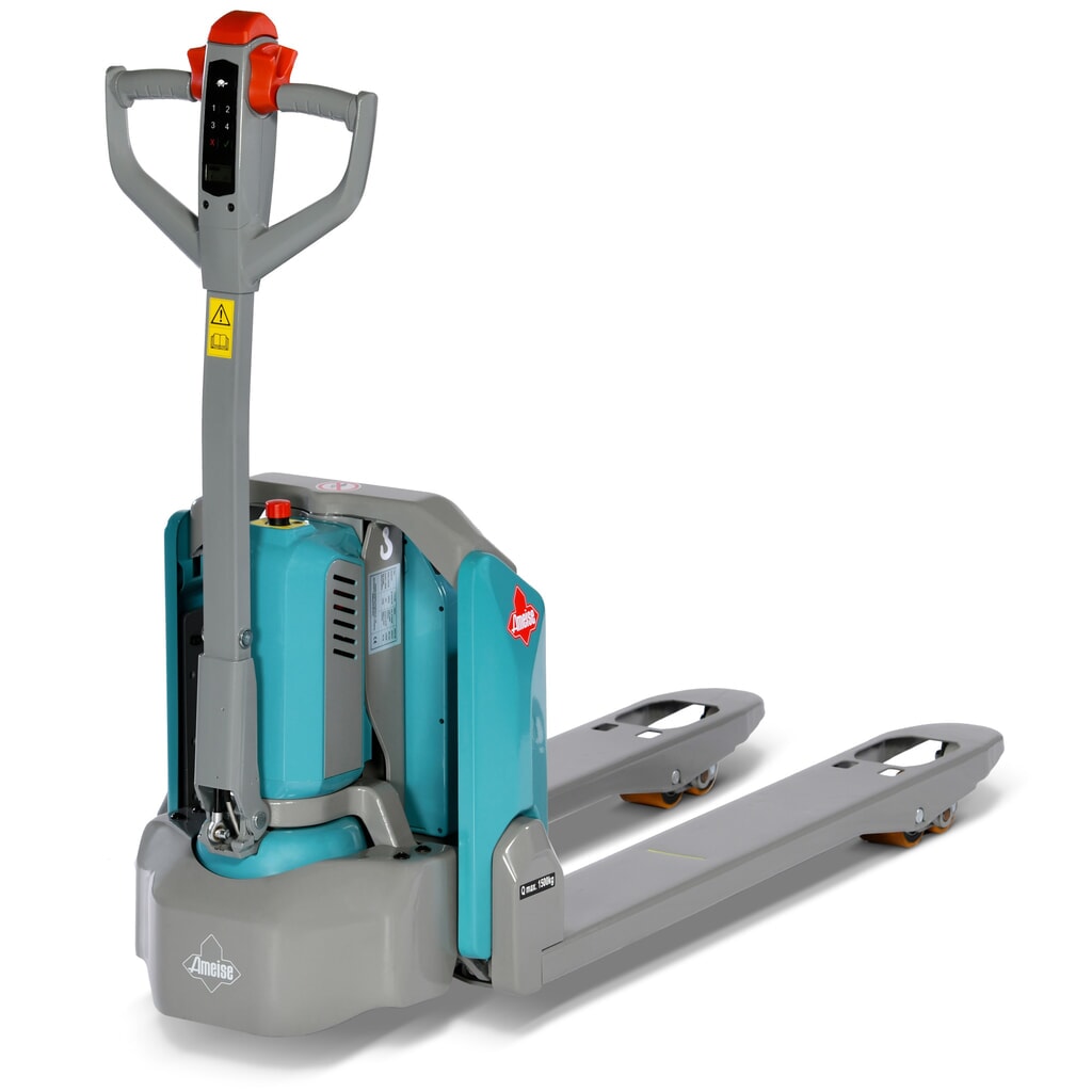 Zdjęcie produktu: Elektryczny wózek paletowy Ameise® PTE 1.5, udźwig 1500 kg, długość wideł 1150 mm