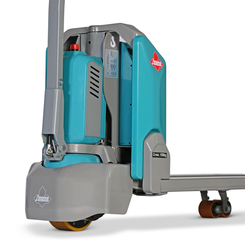 Zdjęcie produktu nr 5: Elektryczny wózek paletowy Ameise® PTE 1.5, udźwig 1500 kg, długość wideł 1000 mm