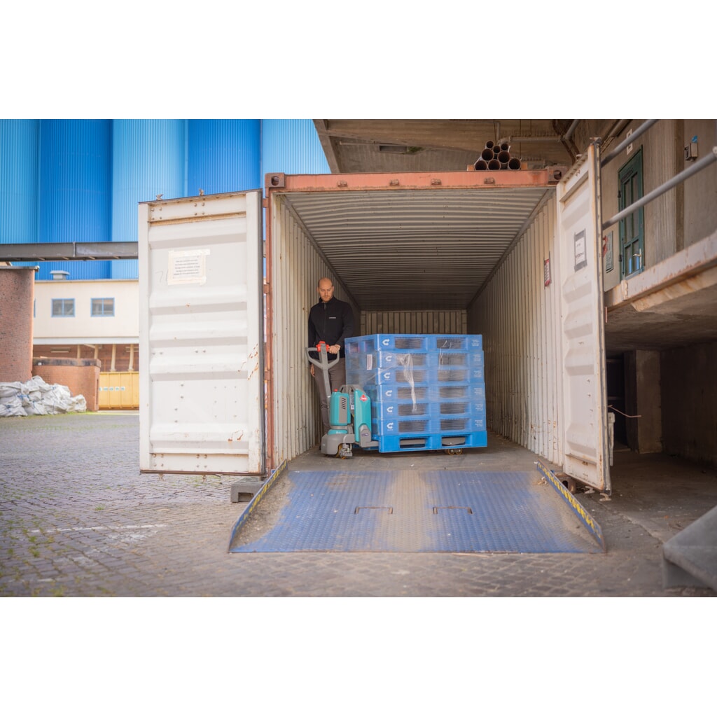Zdjęcie produktu nr 10: Elektryczny wózek paletowy Ameise® PTE 1.6, udźwig 1600 kg, długość wideł 1150 mm