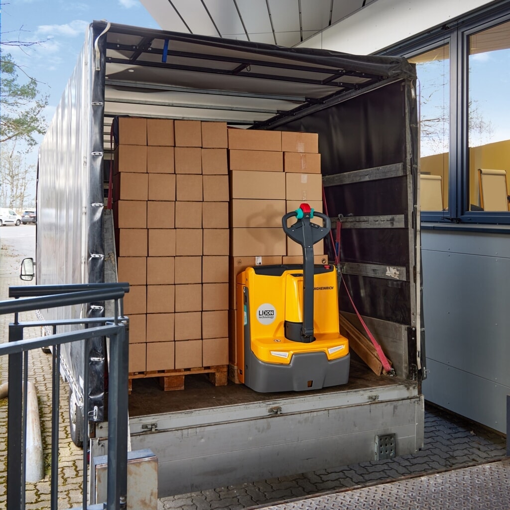 Zdjęcie produktu nr 5: Elektryczny wózek paletowy Jungheinrich EJE 114i, udźwig 1400 kg, długość wideł 1150 mm