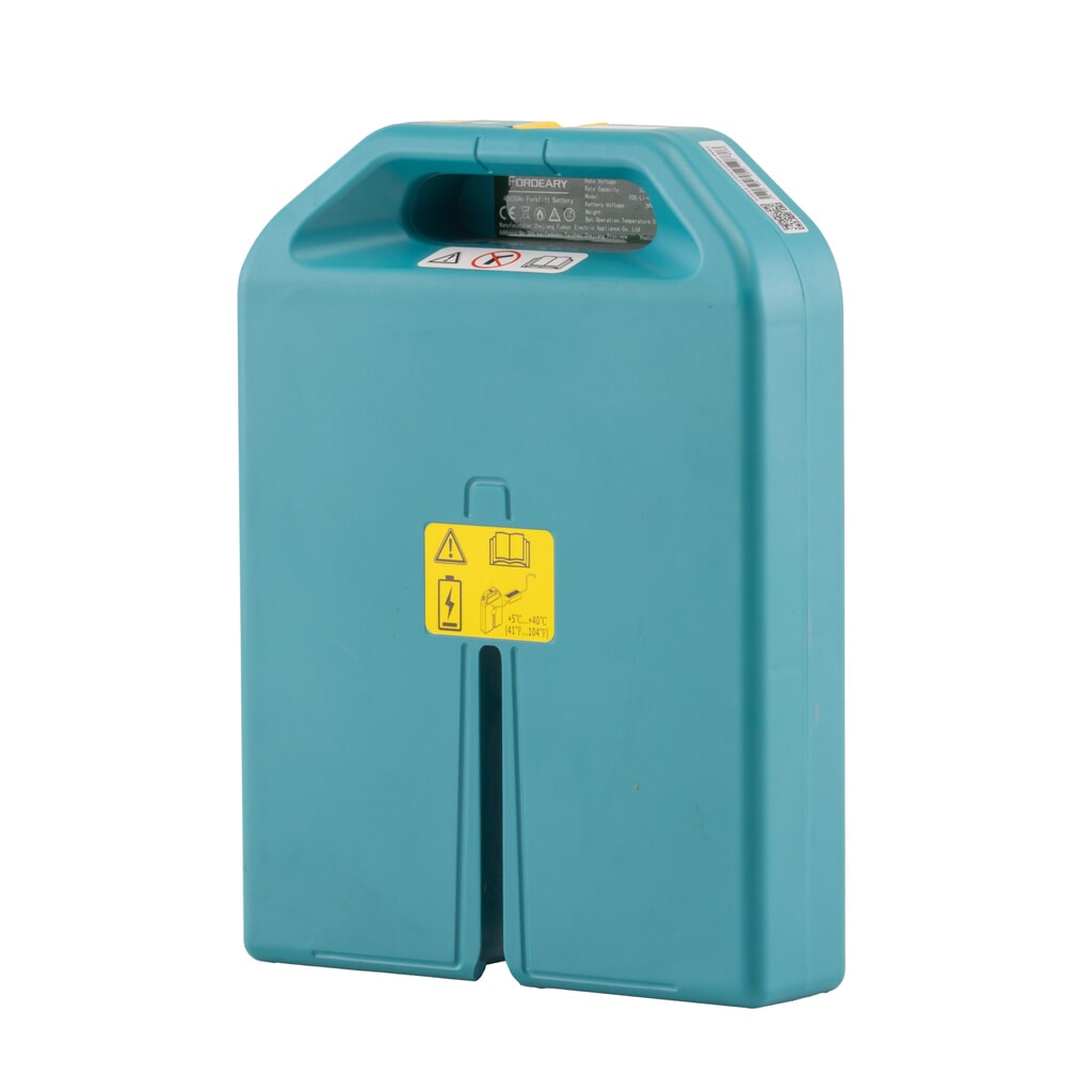 Zdjęcie produktu: Akumulator wymienny do elektrycznego akumulatorowego wózka paletowego Ameise PTE 1.6 – litowo-jonowy