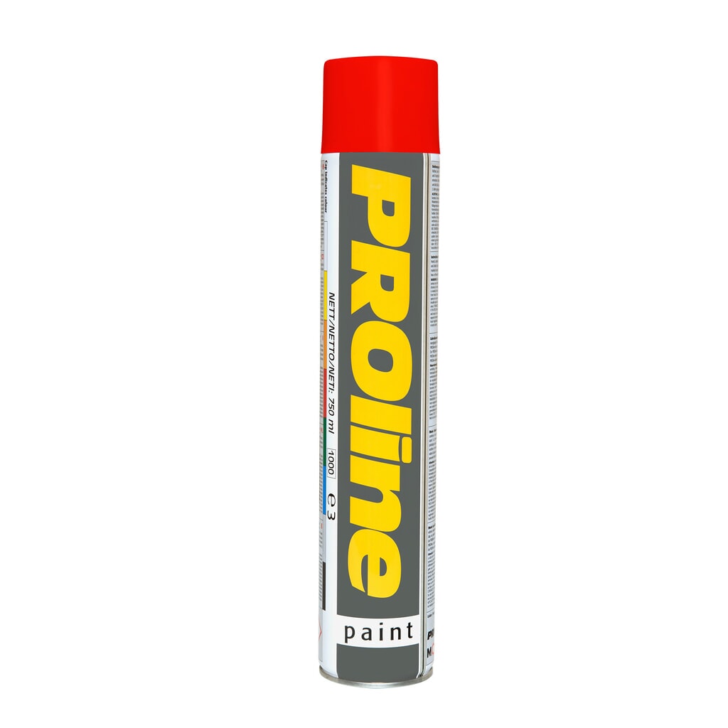 Farba do znakowania PROline-paint 0,75 l, 1 szt., kolor czerwony Zdjęcie produktu: Farba do znakowania PROline-paint 0,75 l, 1 szt., kolor czerwony