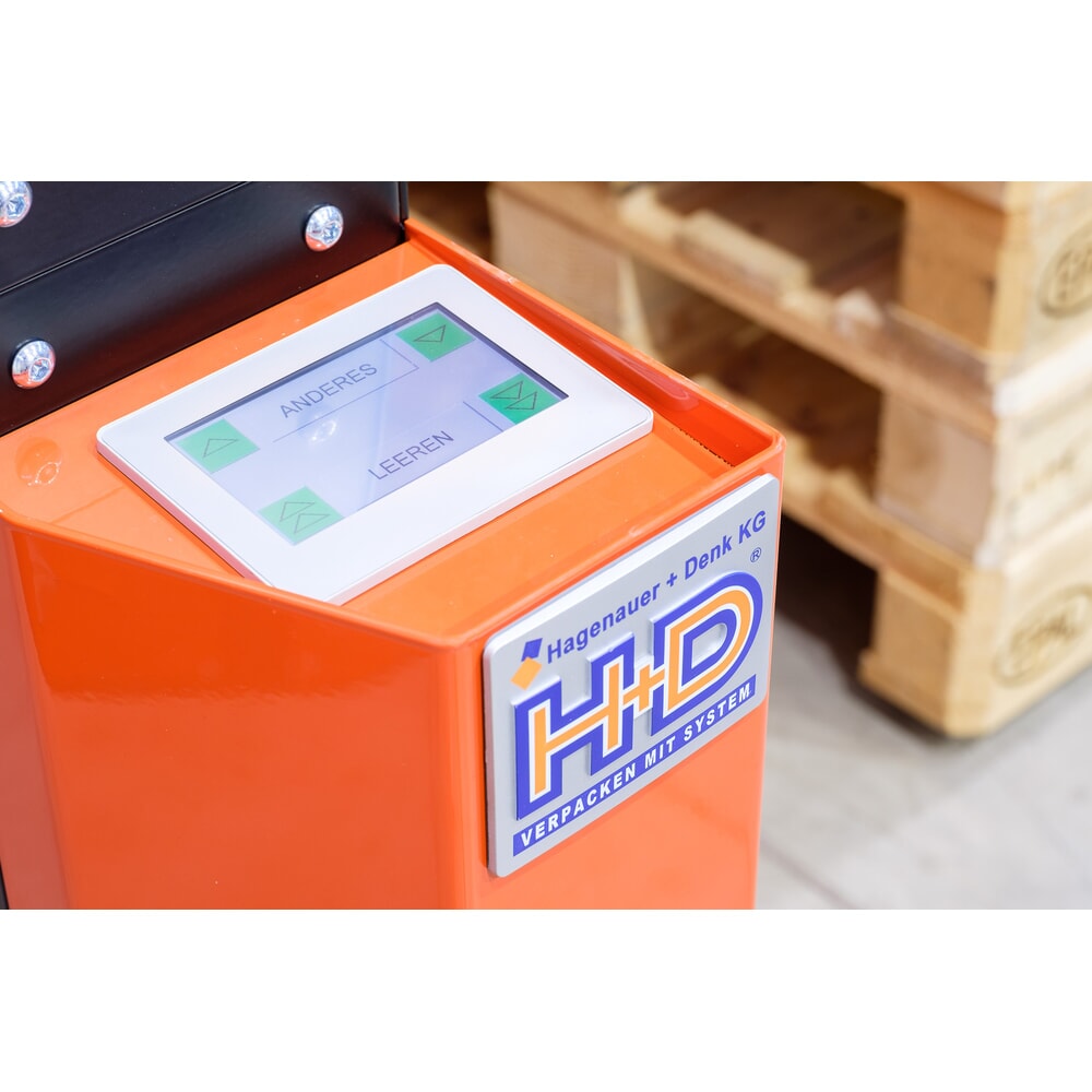 Zdjęcie produktu nr 2: Hagenauer+Denk magazyn palet PalServer Universal, 15 palet, szer. x dł. 1000 x 1200 mm, krwisto-pomarańczowy