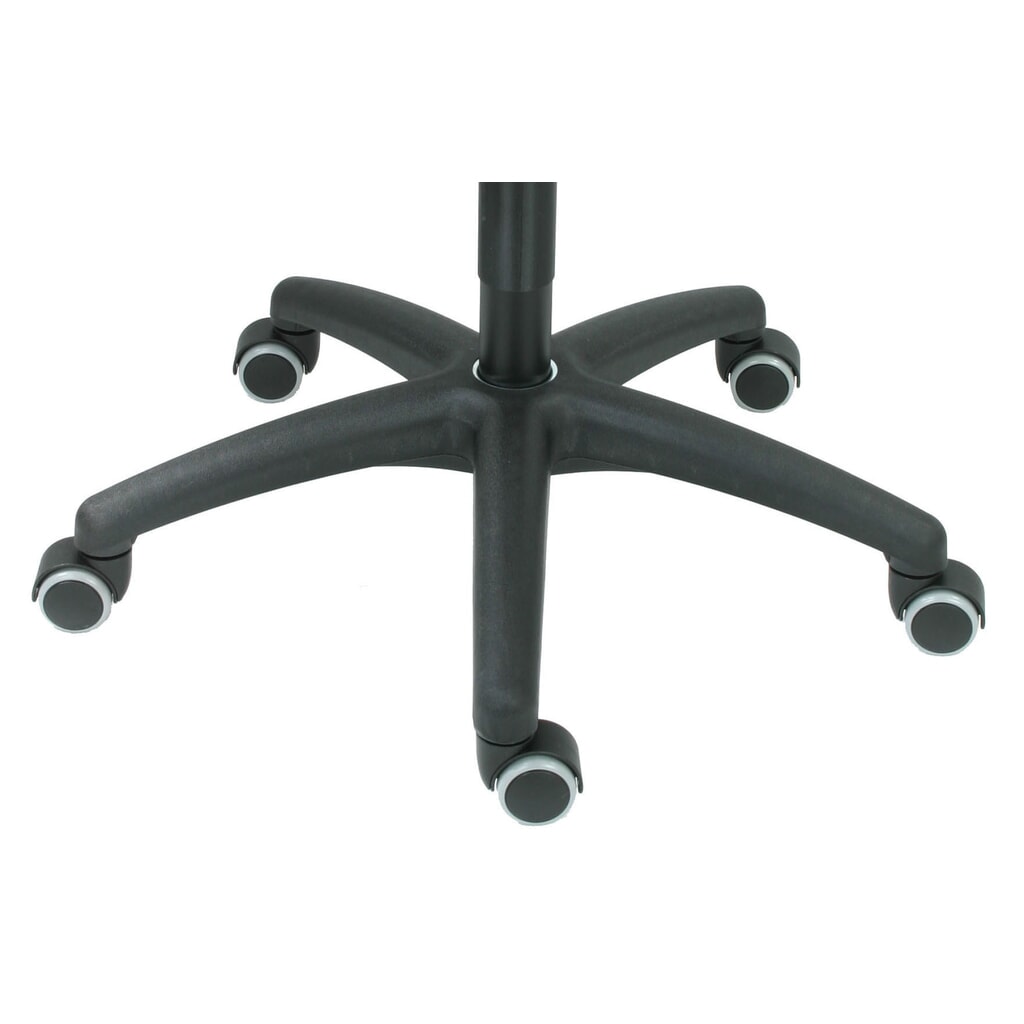Okrągły taboret HEMMDAL, siedzisko z buku, wysokość siedziska 430–620 mm, kółka Zdjęcie produktu nr 3: Okrągły taboret HEMMDAL, siedzisko z buku, wysokość siedziska 430–620 mm, kółka