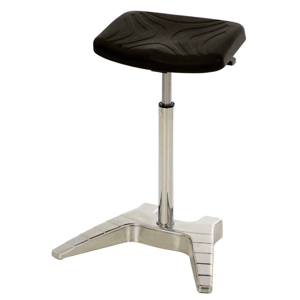 Podpora do stania HEMMDAL XXL, bardzo szerokie siedzisko z PU + uchwyt transportowy, wysokość siedziska 700–880 mm Zdjęcie produktu: Podpora do stania HEMMDAL XXL, bardzo szerokie siedzisko z PU + uchwyt transportowy, wysokość siedziska 700–880 mm