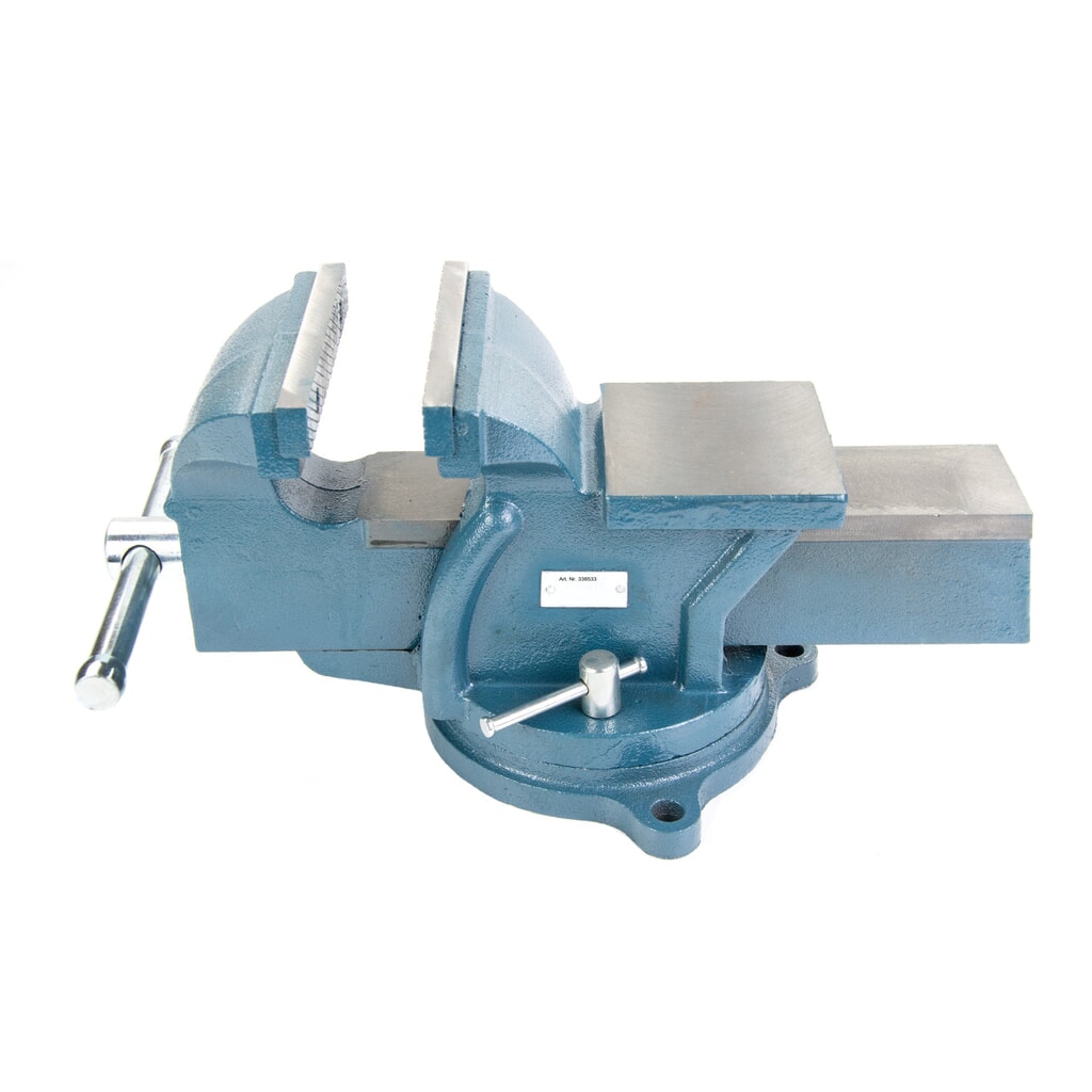 Imadło równoległe, obrotowe, ustalane, szerokość szczęki 100 mm Zdjęcie produktu nr 4: Imadło równoległe, obrotowe, ustalane, szerokość szczęki 100 mm