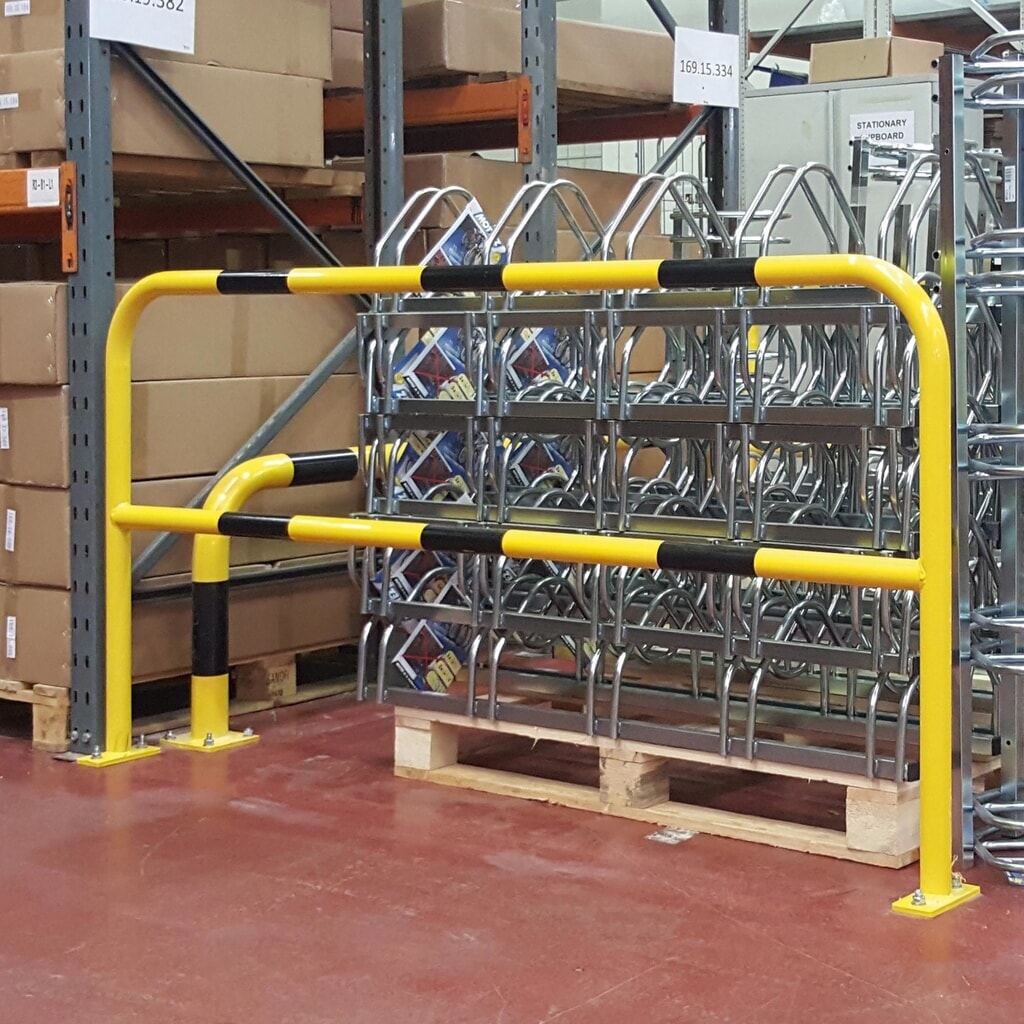 Kabłąk ochronny, do zastosowań w pomieszczeniach, wys. x szer. 1000 x 2000 mm Zdjęcie produktu nr 6: Kabłąk ochronny, do zastosowań w pomieszczeniach, wys. x szer. 1000 x 2000 mm