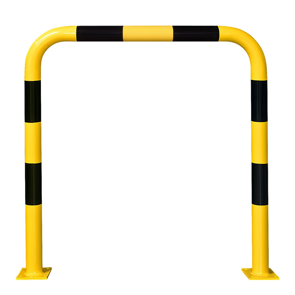 Kabłąk przeciwuderzeniowy do zastosowań na zewnątrz, Ø 76 mm, wys. x szer. 1200 x 1000 mm Zdjęcie produktu nr 1: Kabłąk przeciwuderzeniowy do zastosowań na zewnątrz, Ø 76 mm, wys. x szer. 1200 x 1000 mm