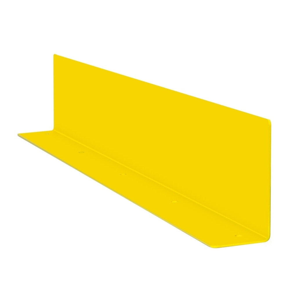 Kątowa ochrona przeciwwjazdowa, powłoka z tworzywa sztucznego. wys. x dł. 200 x 1380 mm Zdjęcie produktu nr 1: Kątowa ochrona przeciwwjazdowa, powłoka z tworzywa sztucznego. wys. x dł. 200 x 1380 mm