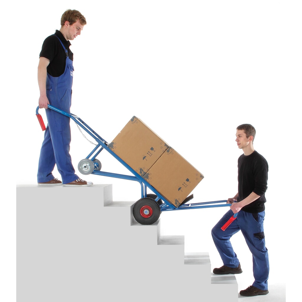 Zdjęcie produktu nr 3: Kompletny zestaw fetra® Wózek na sprzęt, udźwig 400 kg, szufla szer. x gł. 550 x 190 mm