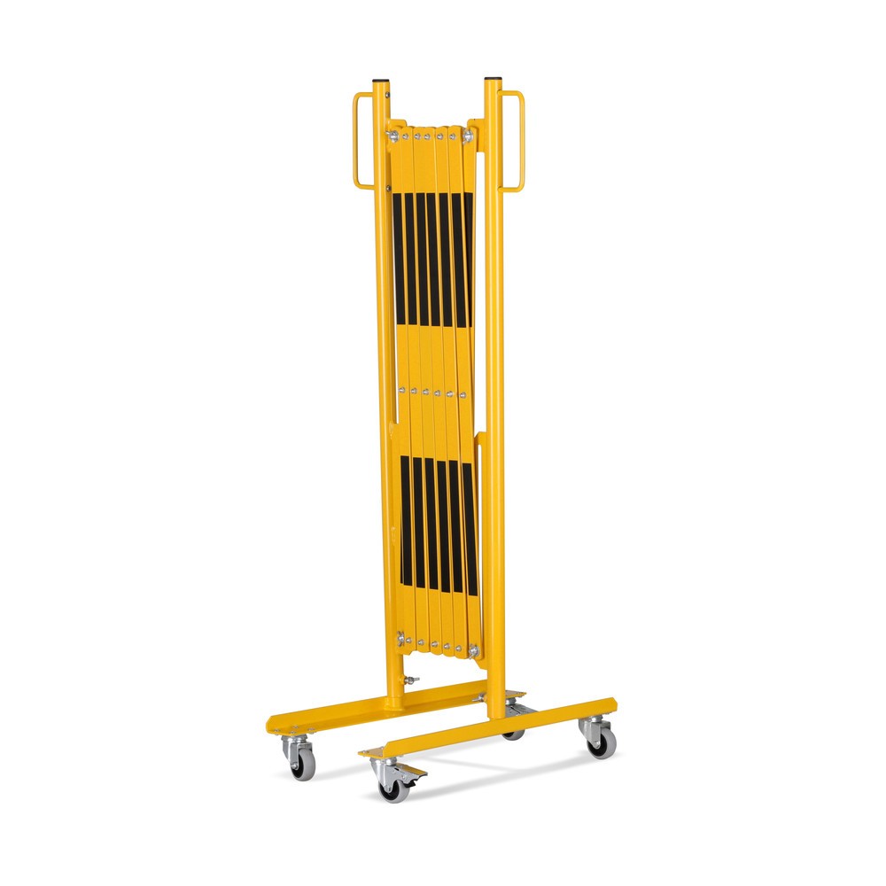 Zdjęcie produktu nr 2: Krata nożycowa, obustronne rolki, szerokość 3600 mm, czarna/żółta
