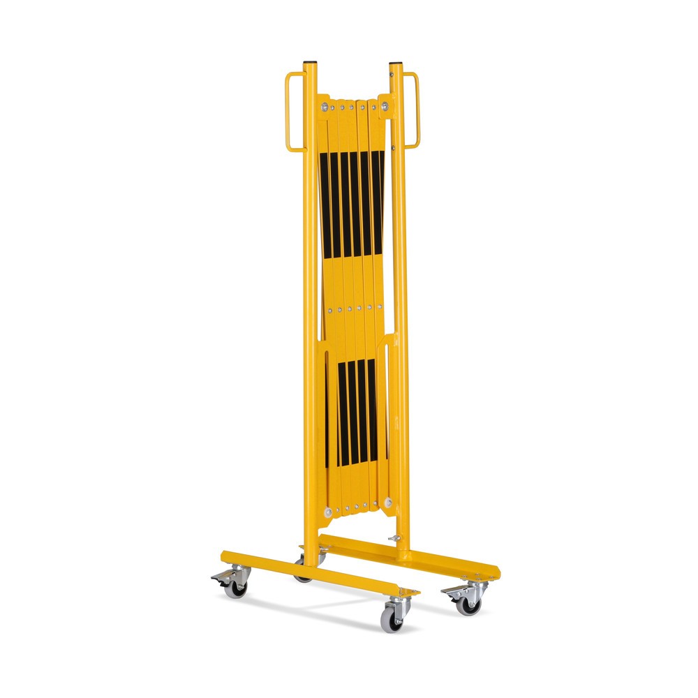 Zdjęcie produktu nr 4: Krata nożycowa, obustronne rolki, szerokość 3600 mm, czarna/żółta