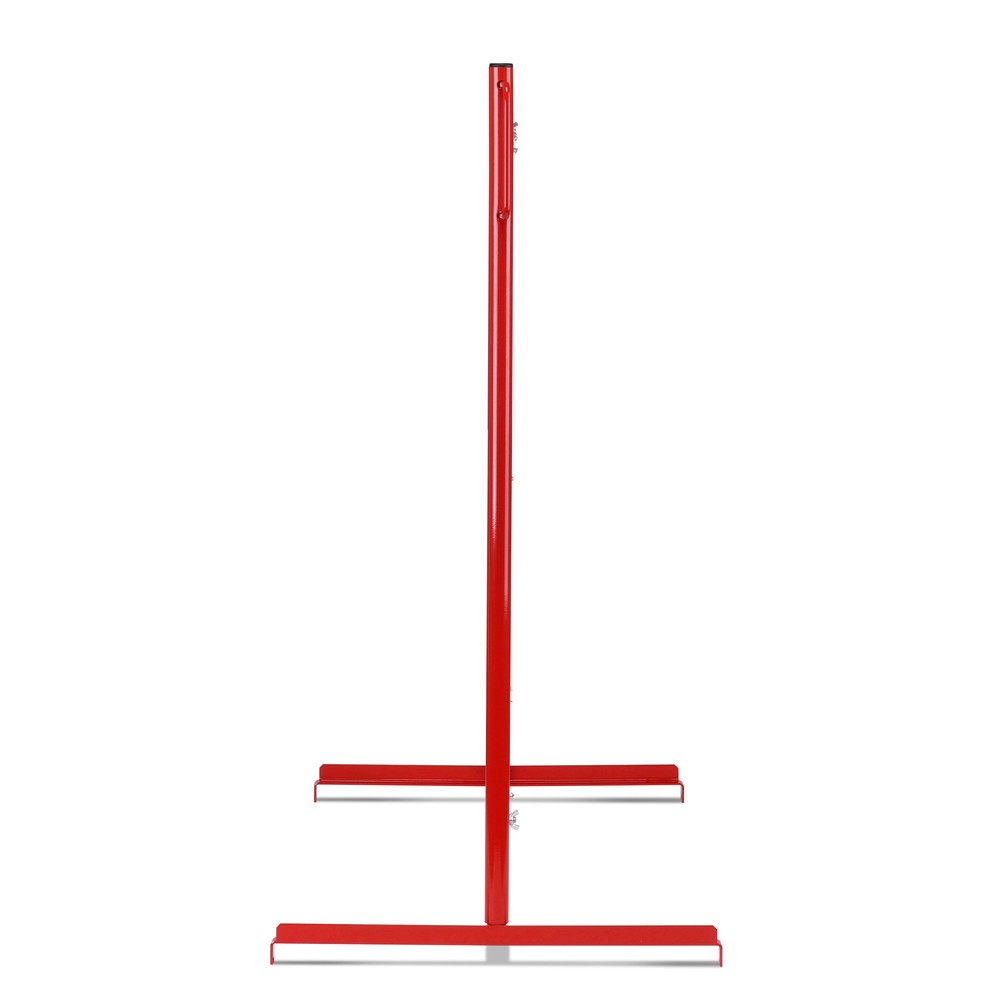 Zdjęcie produktu nr 7: Krata nożycowa, obustronna podstawa, szerokość 4000 mm, czerwona/biała