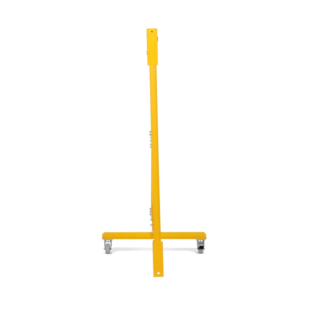 Zdjęcie produktu nr 7: Krata nożycowa, rolka jednostronna, montaż ścienny, szerokość 3600 mm, czarna/żółta