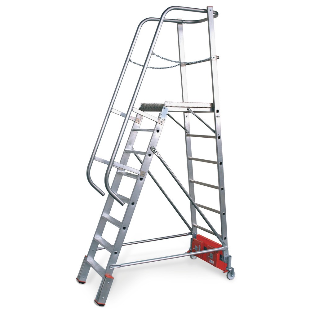 Zdjęcie produktu nr 1: Drabina teleskopowa KRAUSE® STABILO Vario, balast 60 kg, wysokość w stanie stojącym 1,90 m