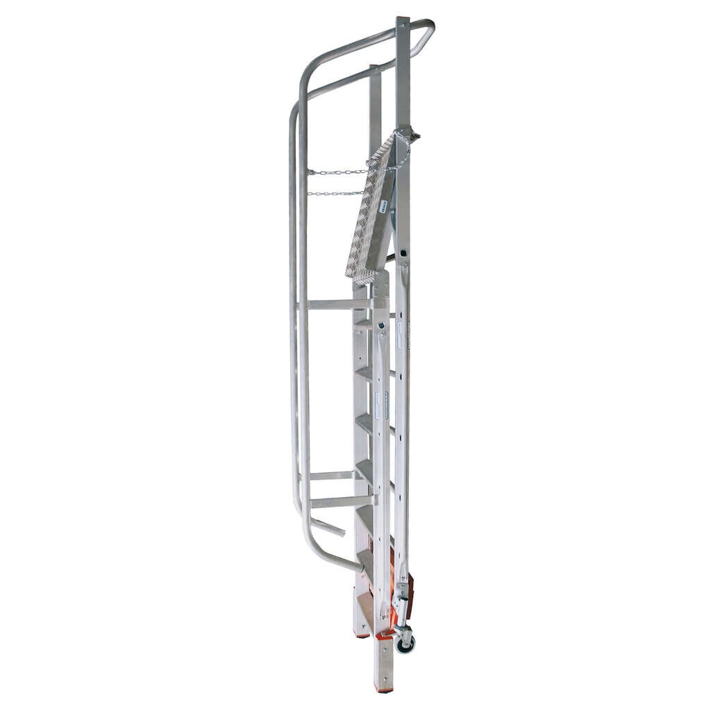 Zdjęcie produktu nr 2: Drabina teleskopowa KRAUSE® STABILO Vario, balast 20 kg, wysokość w stanie stojącym 1,10 m
