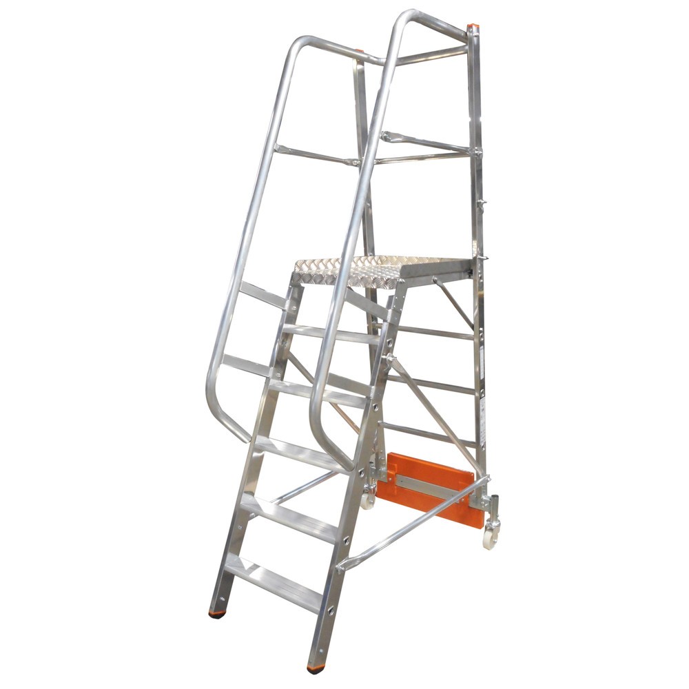 Obraz produktu: Drabina teleskopowa KRAUSE® STABILO Vario, balast 40 kg, wysokość w stanie stojącym 1,40 m