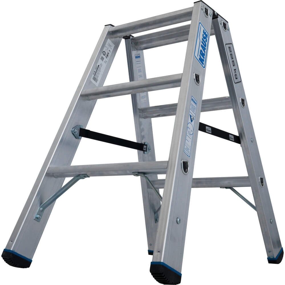 Zdjęcie produktu nr 7: Drabina ze stopniami wolnostojąca KRAUSE® STABILO, dwustronna, udźwig 225 kg, 2 x 3 stopnie