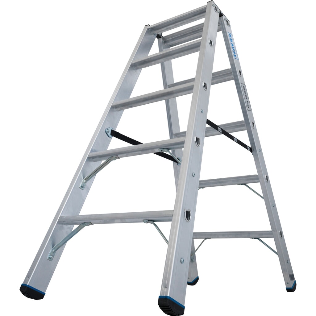 Drabina ze stopniami wolnostojąca KRAUSE® STABILO, dwustronna, udźwig 225 kg, 2 x 5 stopni Zdjęcie produktu nr 7: Drabina ze stopniami wolnostojąca KRAUSE® STABILO, dwustronna, udźwig 225 kg, 2 x 5 stopni