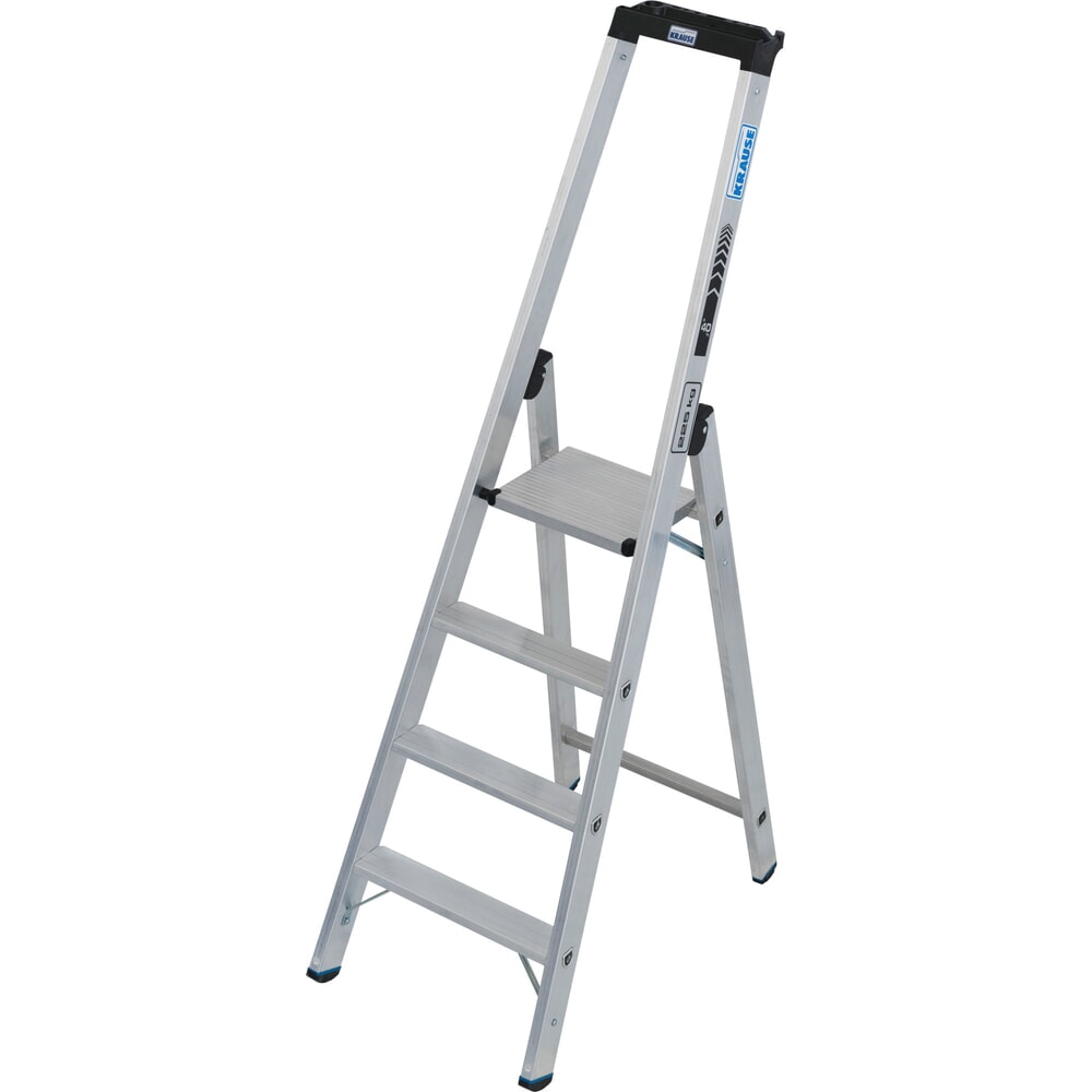 Zdjęcie produktu nr 1: Drabina ze stopniami wolnostojąca KRAUSE® STABILO z wysokim kabłąkiem, udźwig 225 kg, 4 stopnie